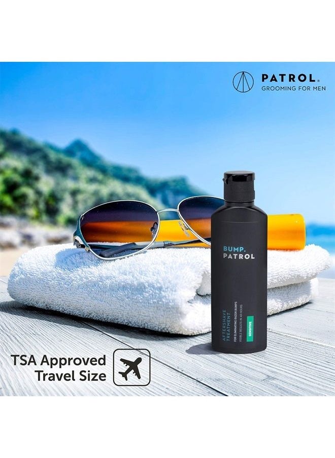 Bump Patrol - Sensitive Strength Aftershave Formula - Gentle After Shave Solution Eliminates Razor Bumps and Ingrown Hairs - 2 Ounces - Image 1
