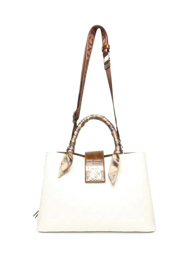 ستيف مادن Bmisha-L Bone Multicolor Women's Satchel Bag