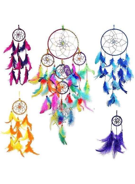 Beadsnfashion - Beadsnfashion Feathers 10 Colors Combo for Jewellery Making Art and Crafts Work, Pack of 250 Pcs - Image 1