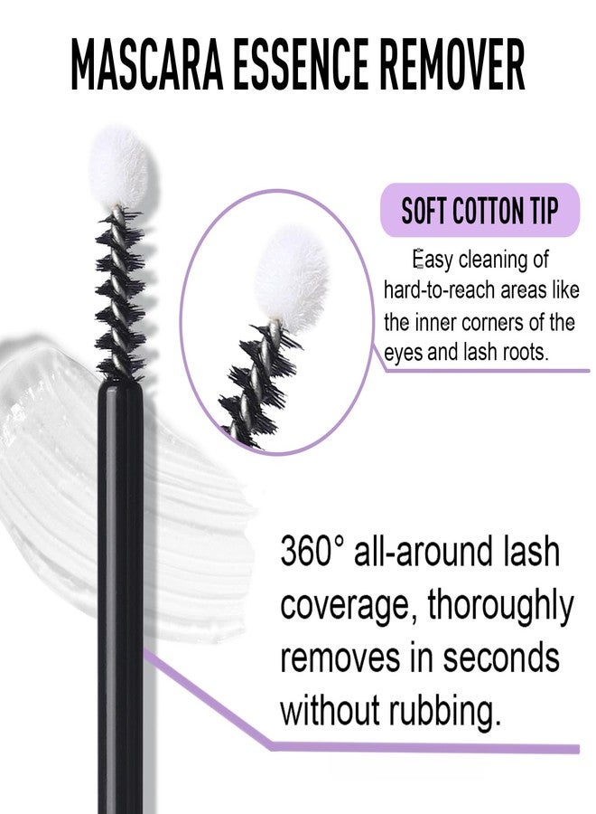 Ucanbe مزيل ماسكارا ولصق رموش UCANBE، منظف رموش مغذي وغير مهيج مع فيتامين E للرموش الطبيعية والمزيفة، يزيل مكياج العيون المقاوم للماء بسهولة، مثالي للبشرة الحساسة - Image 4
