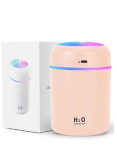 Generic Mini Portable Air Humidifier Multi Color Night Light, 2 Cool Mist Modes and Auto Off, for Car, Kids Room, Office and Travel  - Image 2