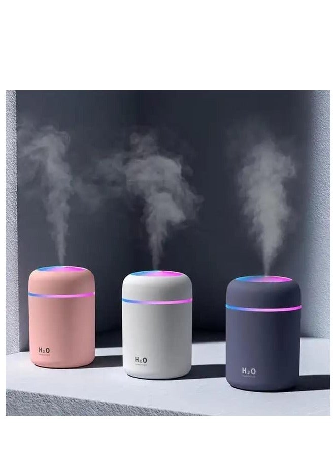 Mini Portable Air Humidifier Multi Color Night Light, 2 Cool Mist Modes and Auto Off, for Car, Kids Room, Office and Travel  - Image 3