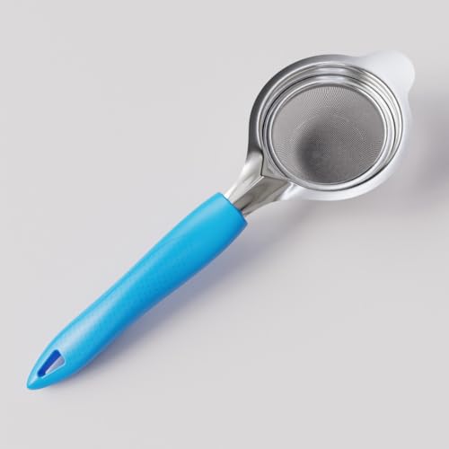 Tosmy Stainless Steel Tea Strainer, Silver - Image 1