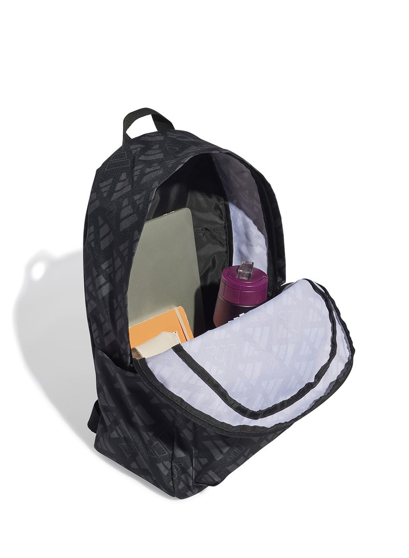 Adidas Classic Monogram Graphic Backpack - Image 5