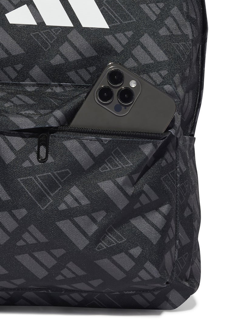 Adidas Classic Monogram Graphic Backpack - Image 4