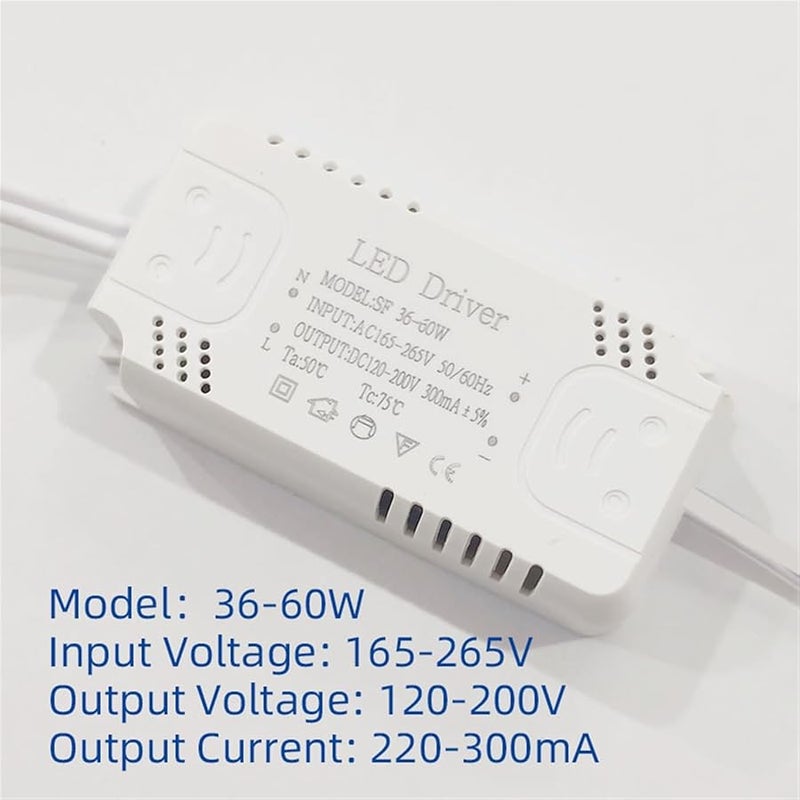 LED Driver Power Supply Adapter 20 36W AC220V Non Isolating C01 For Flat Panel Lighting - Image 3