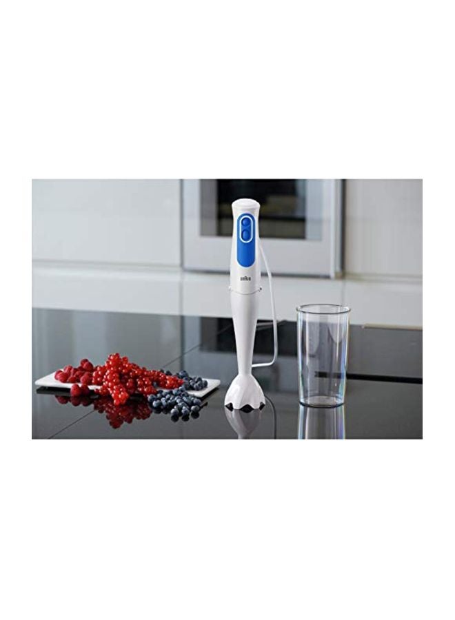 BRAUN MultiQuick Hand Blender MQ3025 White/Blue/Clear - Image 4