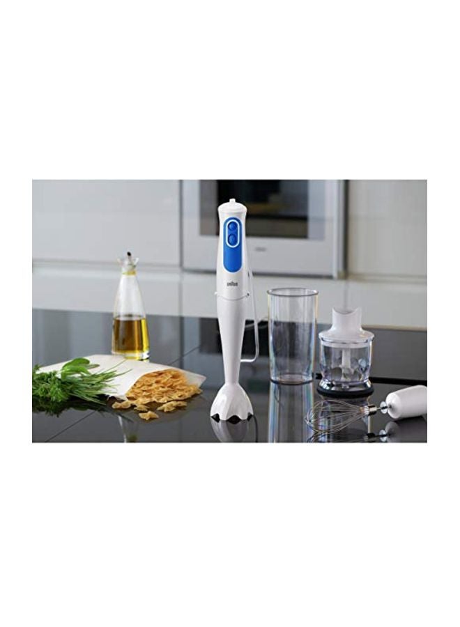 BRAUN MultiQuick Hand Blender MQ3025 White/Blue/Clear - Image 5