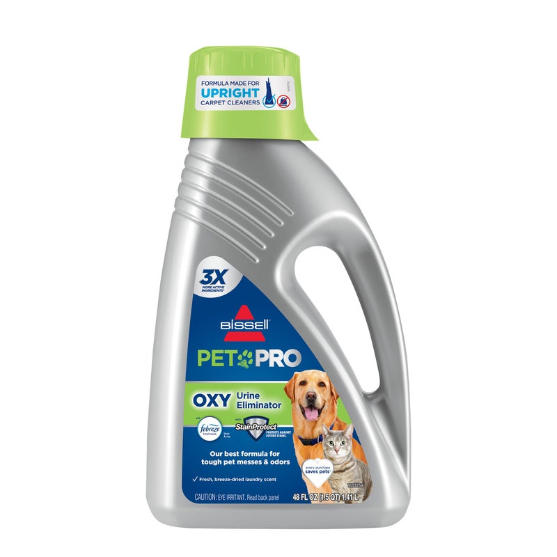 Bissell Bissell Professional Pet Carpet Cleaner Shampoo, 48 Ounce, Silver  - Image 1