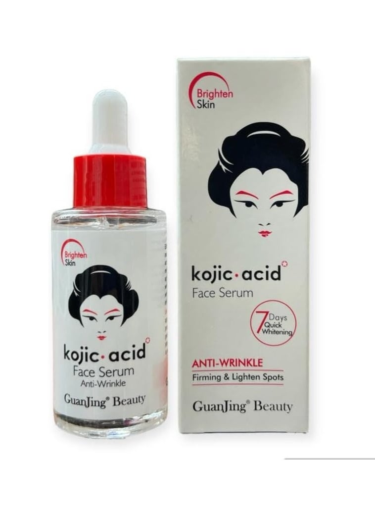 GuanJing Beauty - Kojic Acid Anti-Wrinkle Face Serum 40 ml - Image 1