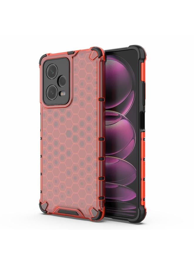 Case For Xiaomi Poco X5 Pro Shockproof Honeycomb PC + TPU Phone Case