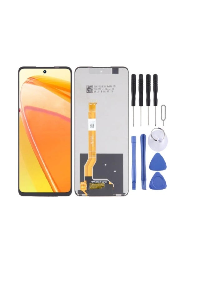 LCD Replacement Screen for Redmi 12C, Compatible with Redmi 11A and Poco C55 with LCD screen and digitizer assembly. - Image 1