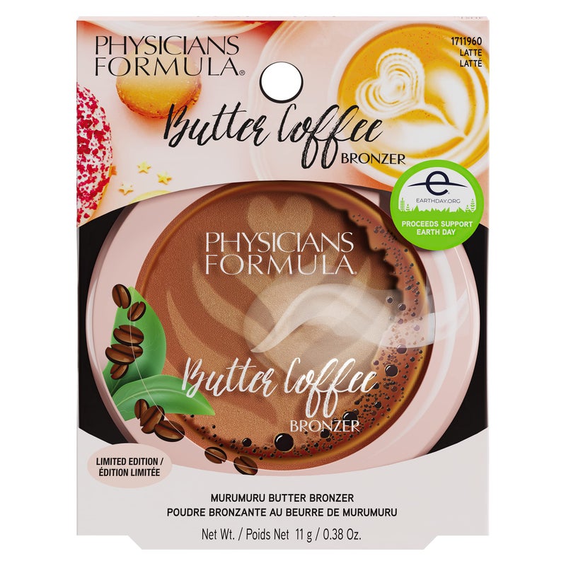 Physicians Formula Murumuru Butter Cheat Day Donut Bronzer, Lightweight, Cruelty-Free, For Sensitive Skin, Dark Shimmer Cream Bronzer, 0.38Oz, Latte - Image 4