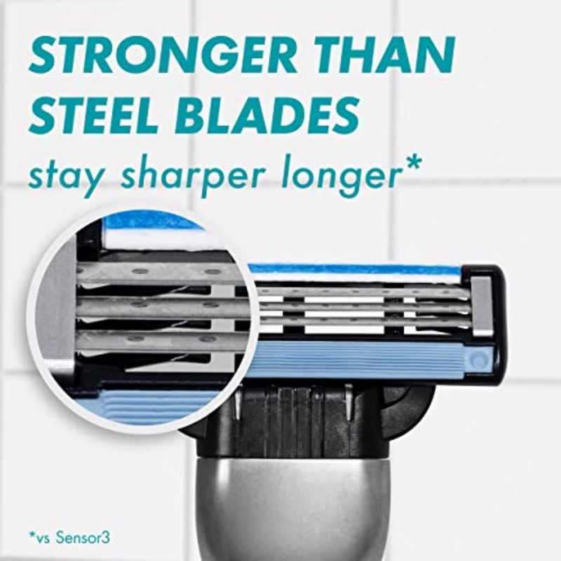 Gillette شفرات جيليت ماك 3 للرجال، 15 شفرات حلاقة - Image 5