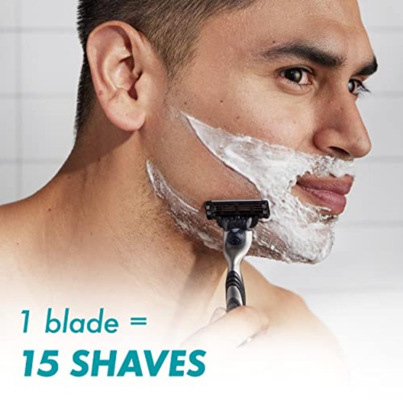 Gillette شفرات جيليت ماك 3 للرجال، 15 شفرات حلاقة - Image 3