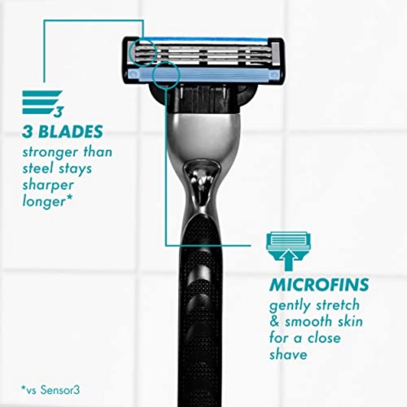 Gillette شفرات جيليت ماك 3 للرجال، 15 شفرات حلاقة - Image 2
