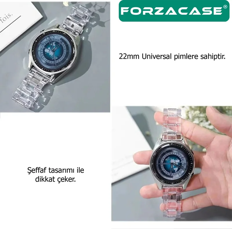 Forzacase Kospet Tank M2 M3 T2 T3 Compatible Transparent Transparent Link Cord Strap - FC763