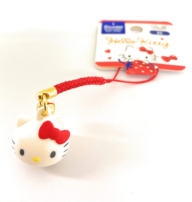 Friend Sanrio Bell Key Chain Key Ring Holder with Mascot (Hello Kitty) - Image 4