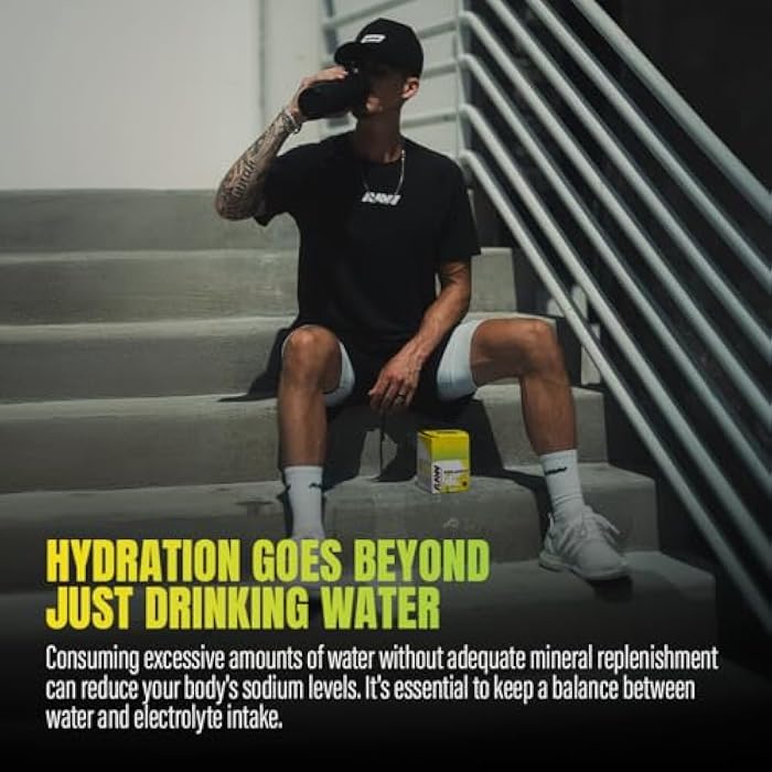 RAW Replenish Packets, Premium Electrolytes Powder Recovery Formula, Watermelon Mojito (20 Stick Packs) - Flavored Electrolyte Drink Mix for Hydration, Replenishment, Endurance & Performance Workouts - Image 5