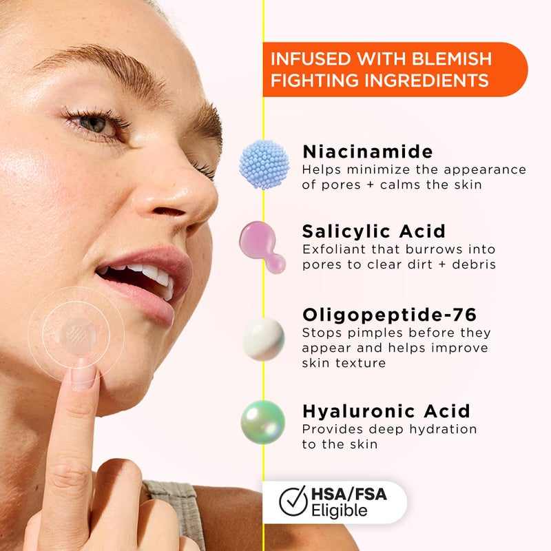 ZitSticka Killa Pimple Patches for Face - World's Most Potent Pimple Patch with Fast-Acting Microdarts - Starts Working within 6 Hours for Deep, Early-Stage Zits - Regular 8 Count with Cleana Swab - Image 3