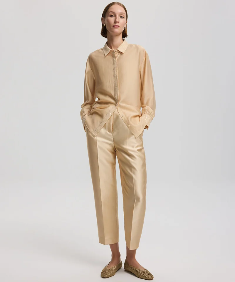 ابيكول بنطال سيجاري بتصميم ضيق