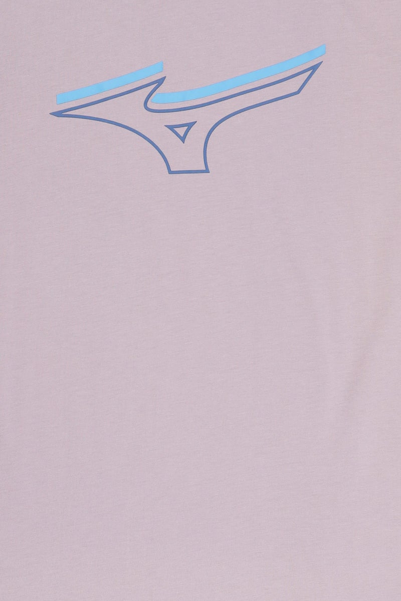 Mizuno Men Sportswear Fit Short Sleeve Outdoor T-Shirt, Grey - Image 5