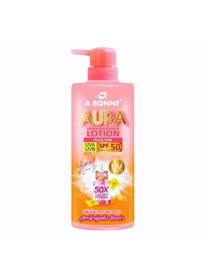 Niacinamide Aura Essence Lotion With SPF 50 UV 500 ml