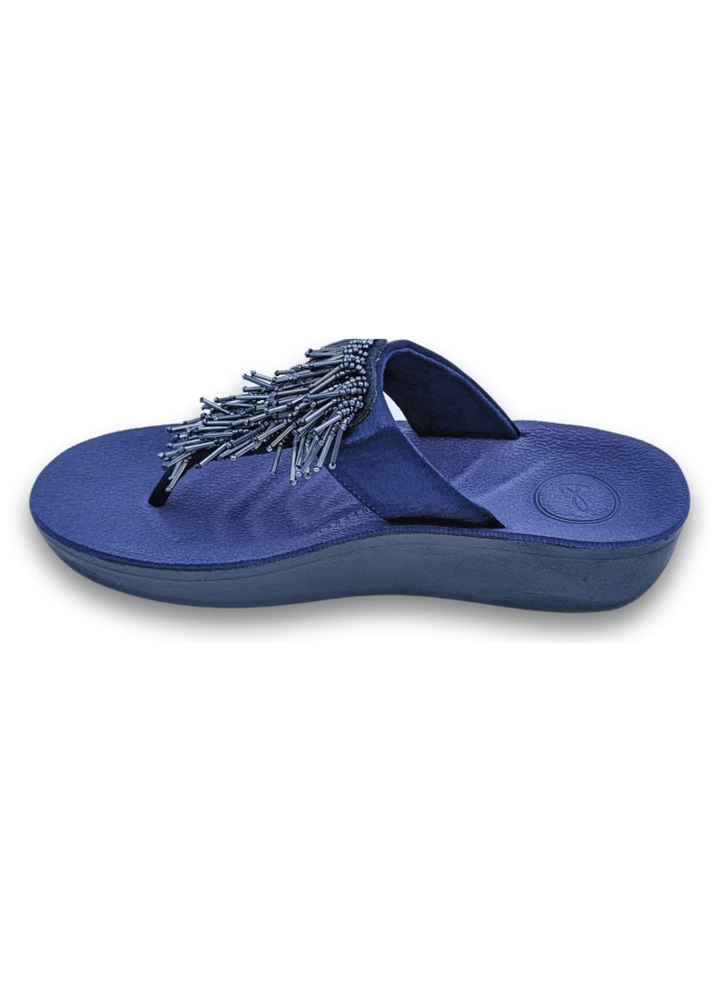 ايروسوفت صندل نسائي من إيروسوفت FW8381 باللون الكحلي  - Image 2