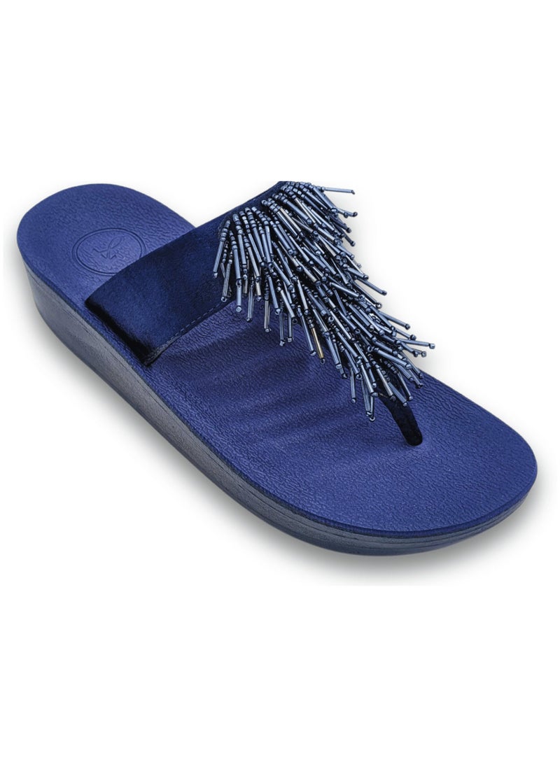 ايروسوفت صندل نسائي من إيروسوفت FW8381 باللون الكحلي  - Image 1