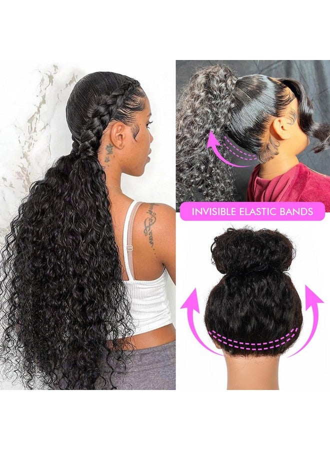 Healthair 10A 360 Lace Front Wigs with Baby Hair Pre Plucked Deep Wave Lace Front Wigs Human Hair 360 Lace Frontal Wig for Black Women Natural Hairline Deep Culy 360 Full Lace Human Hair Wigs(18inch) - Image 4