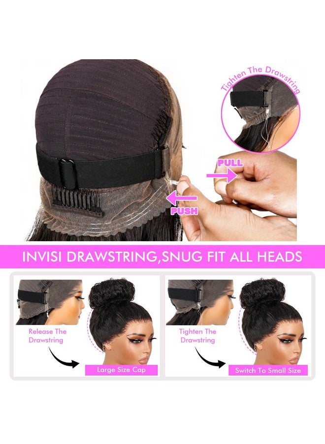 Healthair 10A 360 Lace Front Wigs with Baby Hair Pre Plucked Deep Wave Lace Front Wigs Human Hair 360 Lace Frontal Wig for Black Women Natural Hairline Deep Culy 360 Full Lace Human Hair Wigs(18inch) - Image 5