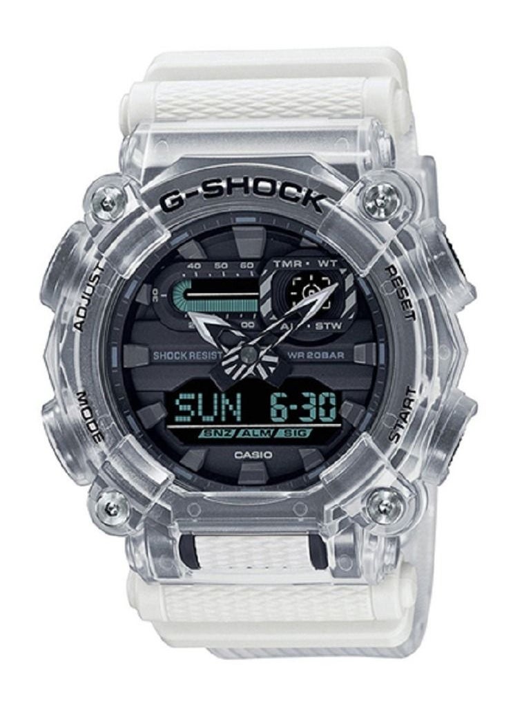 G-SHOCK Casio Men Watch G-Shock Digital Analog Black Dial Resin Band GA-900SKL-7ADR.  - Image 1
