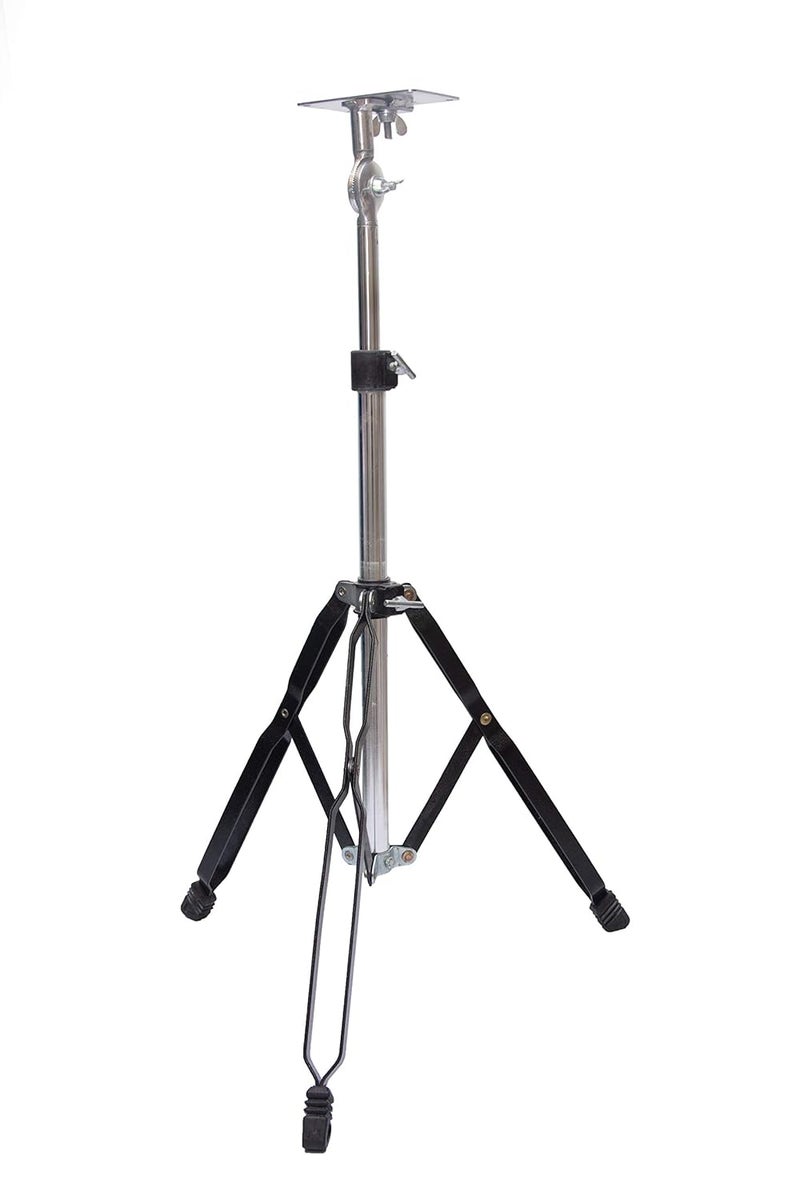 STANDZO Single Octopad Stand Double Bar OS-2 (Black & Nickel) - Image 1