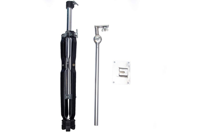 STANDZO Single Octopad Stand Double Bar OS-2 (Black & Nickel) - Image 4