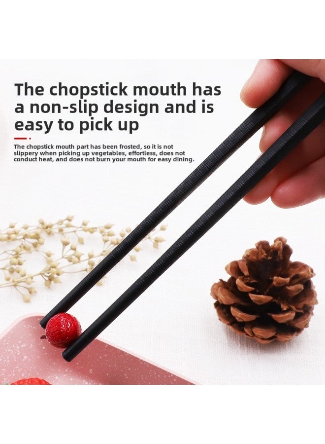 For Japanese Commercial Alloy Chopsticks Wholesalers With Disinfection Chopsticks 27/24 Disinfection Chopsticks Machine Special Chopsticks-Color:27cm-Specifications:Light Plate Alloy Chopsticks  - Image 3