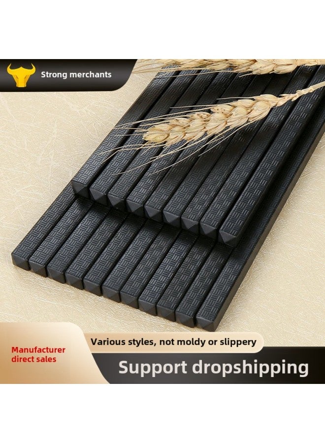 For Japanese Commercial Alloy Chopsticks Wholesalers With Disinfection Chopsticks 27/24 Disinfection Chopsticks Machine Special Chopsticks-Color:27cm-Specifications:Light Plate Alloy Chopsticks  - Image 1