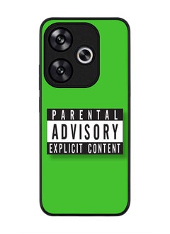 Stylizedd Rugged Black edge case for Xiaomi Poco F6 / Xiaomi Redmi Turbo 3, Slim fit Soft Case Flexible Anti Drop TPU Gel Thin Cover - Explicit Content  - Image 1