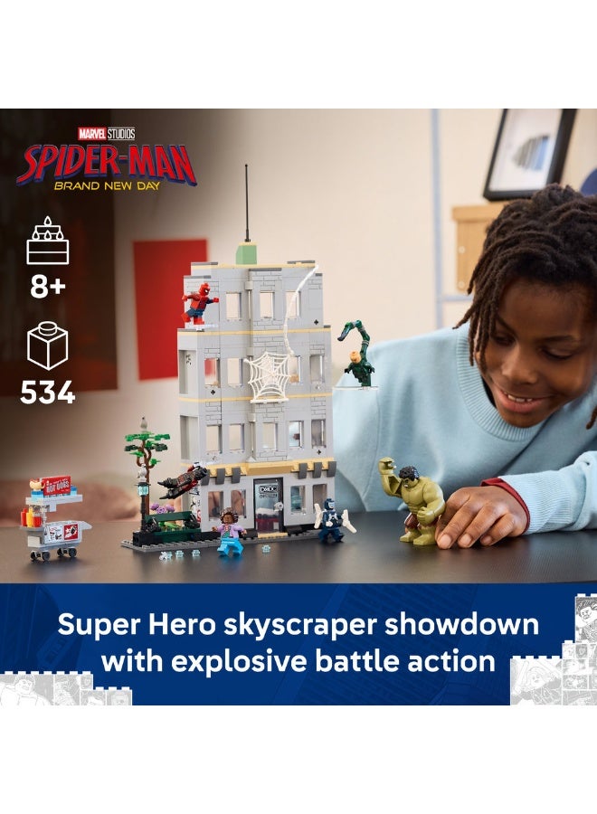 LEGO Marvel Spider-Man vs. Hulk Epic Clash Set 76350 (Age 8+, 534 Pieces) - Image 2