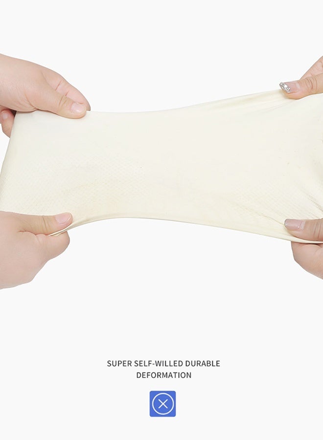 MANBO These 2 pairs of white latex shoe covers are waterproof, slip-resistant, snow-proof and mud-proof with excellent durability. They effectively keep shoes clean and dry, making them perfect for gardening, rainy days, snowy weather and messy outdoor environments. - Image 4
