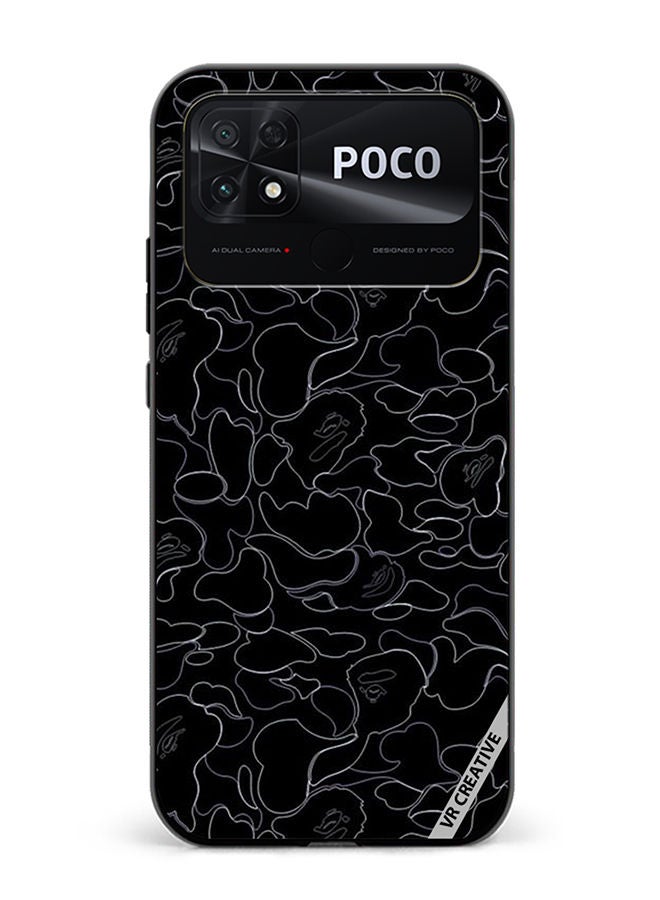 VR CREATIVE Protective Case Cover For Xiaomi Poco C40 Layer Design Multicolour - Image 1