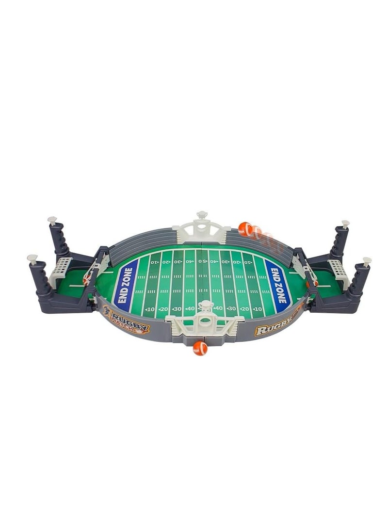 UKR Mini Rugby Games Indoor Match Table Board Game – Portable Soccer and Mini Football Pinball for Boys – Travel-Friendly Foosball Fun - Image 4