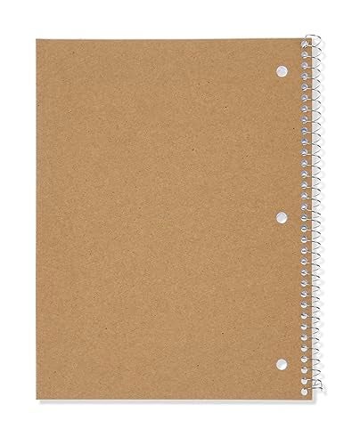 Pen + Gear 1 Subject Notebook- 70 Sheet, Wide Ruled - Pack of 5 - Image 3