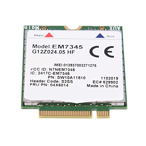Tonysa EM7345 4G Module, 04X6014 4G LTE WWAN Card for Thinkpad X1C W550 T450 X240 X240S X250 X250S T431s T440 T440p T440s T450 T450s - Image 3