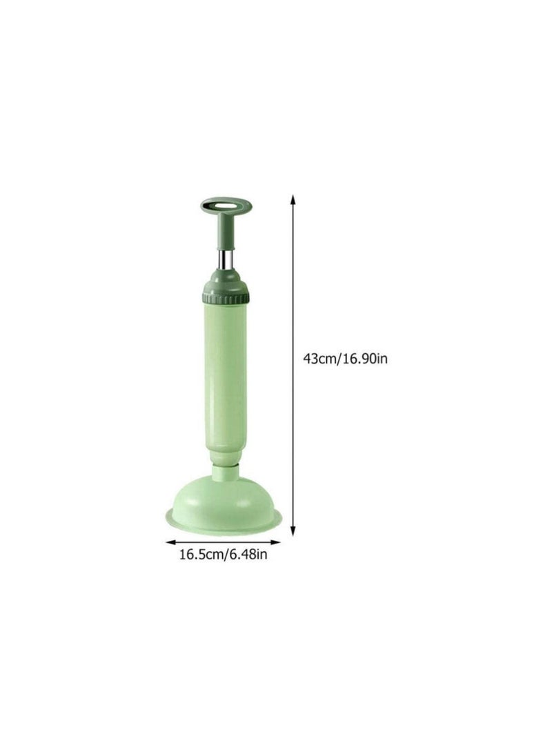 2Pcs Toilet Plunger, Drain Plunger, Sink Plunger with Handle, Clog Remover Hand Ergonomic, Space-Saving, Plunger Unclogging Tool for Bathroom, Shower, Kitchen - Image 5