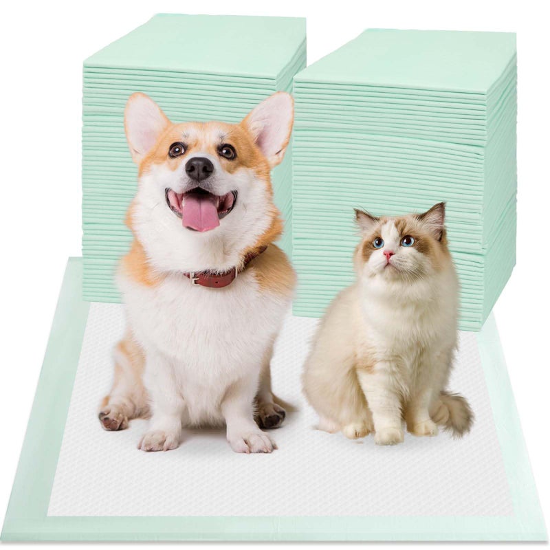 Red Rabbits 80PCS Pet Training and Puppy Pads - 24"x24" Disposable Waterproof Puppy Pee Pads - Maximum Absorption and Protection - Image 1