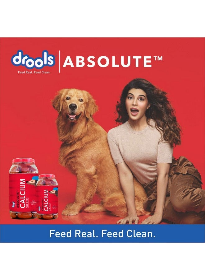 Drools Absolute Dog Supplement Calcium Sausage Jar - 18 Pieces(1.08 kg Pack) - Image 2