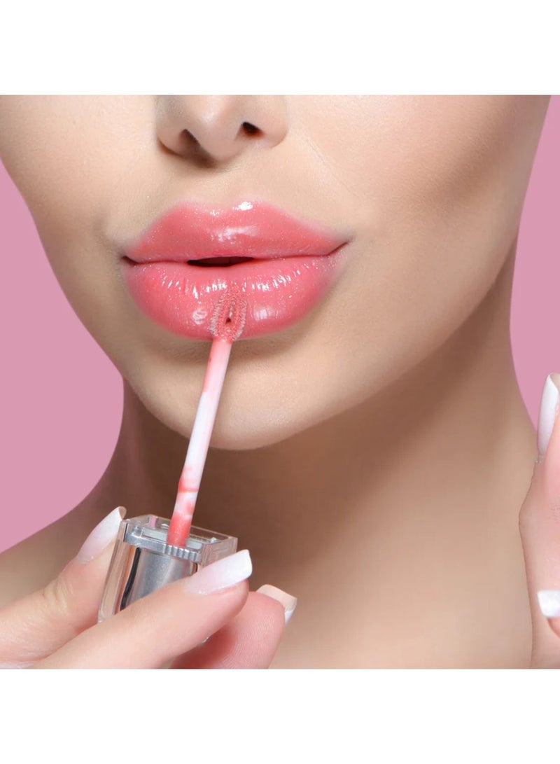 IDA Beauty LuxeLustre Shiny Lip Gloss | Hydrating, Non-Sticky, Long-Lasting Gloss | Vegan, Halal, Cruelty-Free (S04) - Image 2