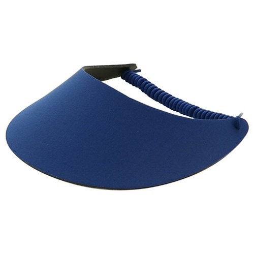 Mega Cap MG Women's Cotton Solid String Sun Visor Hat - Image 1