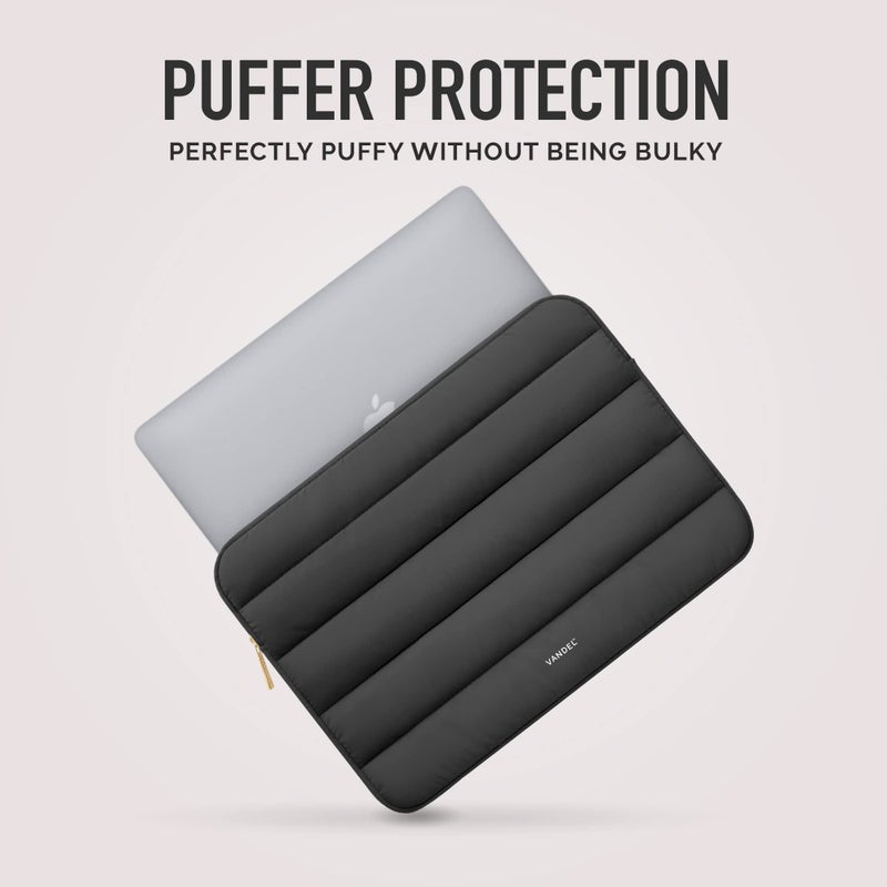 Vandel - The Original Puffy Laptop Sleeve 15-16 Inch Sleeve for Women and Men MacBook Pro 16 in Case, Cute Computer Bag 15.6 Inch HP Carrying Case - Apple, Asus, Dell, HP Laptop Case 15.6 Cover - Image 2