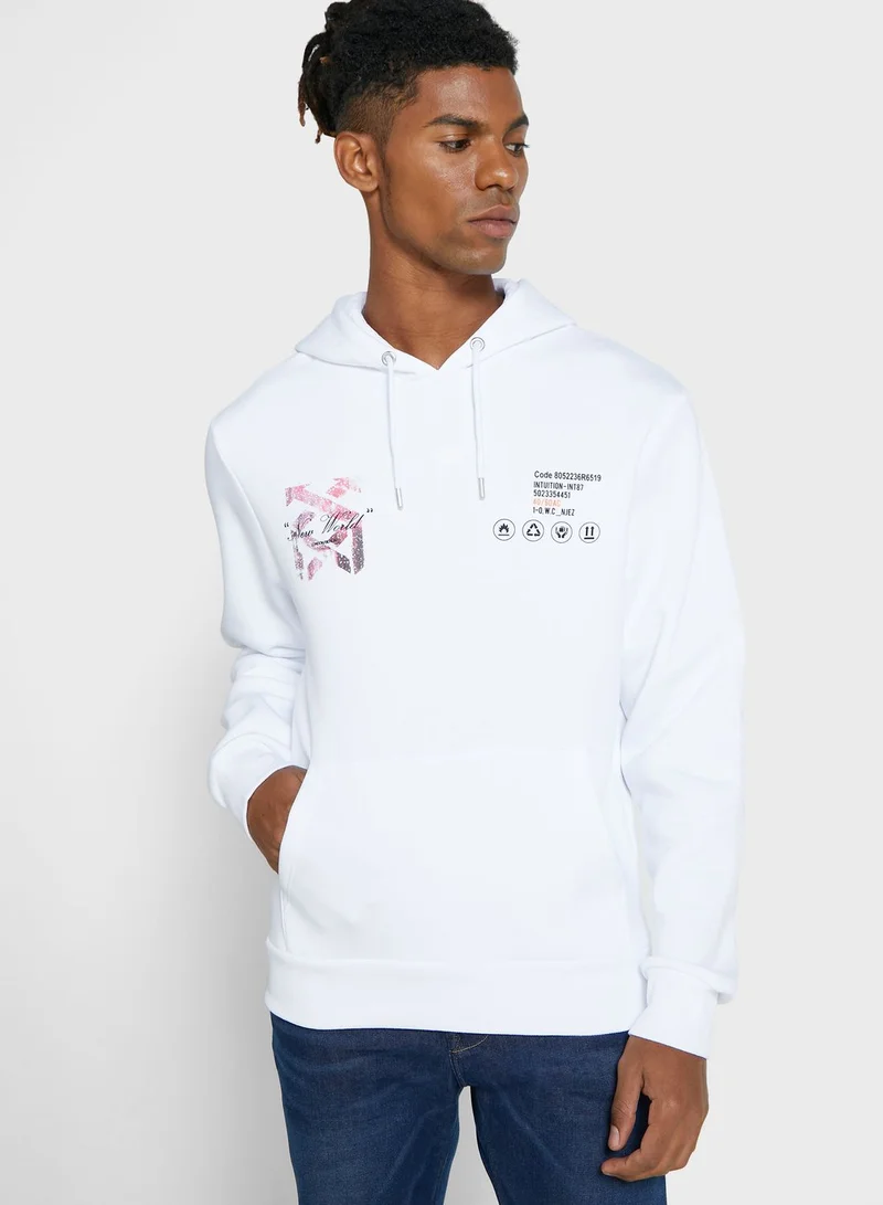 RIVER ISLAND Graphic Hoodie